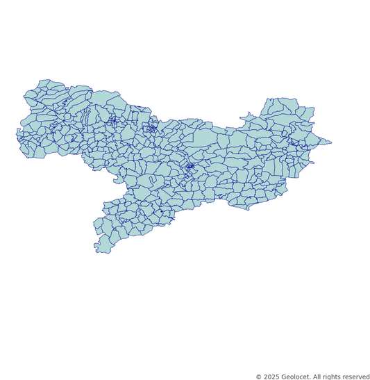 Amasya Neighbourhoods/Mahalleler Boundary Polygons in a Shape file format