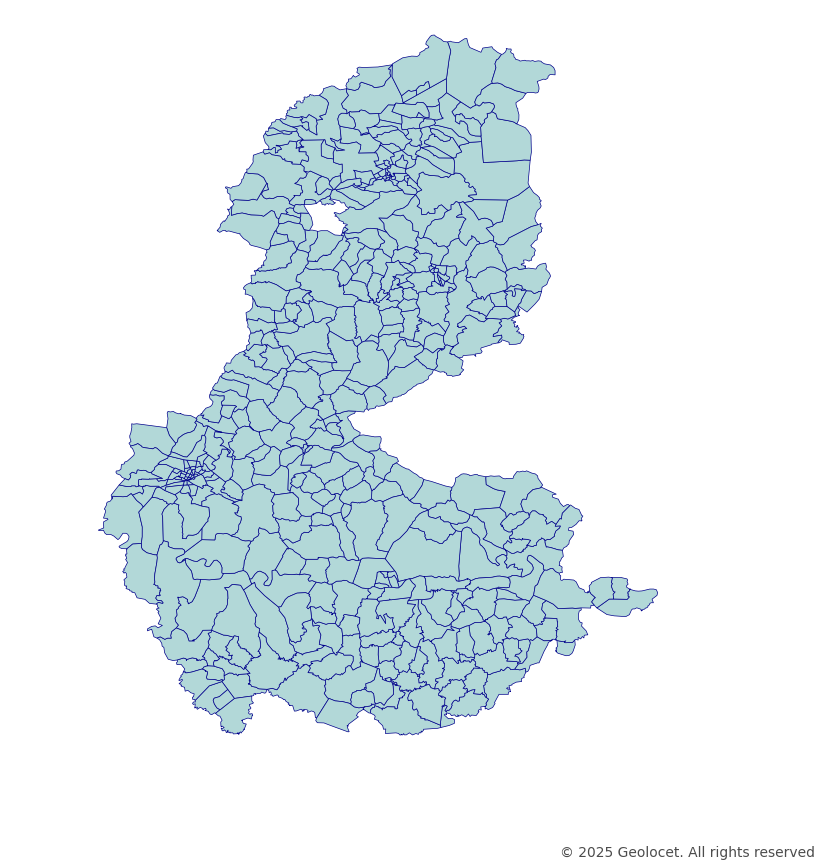 Batman Neighbourhoods/Mahalleler Boundary Polygons in a Shape file format