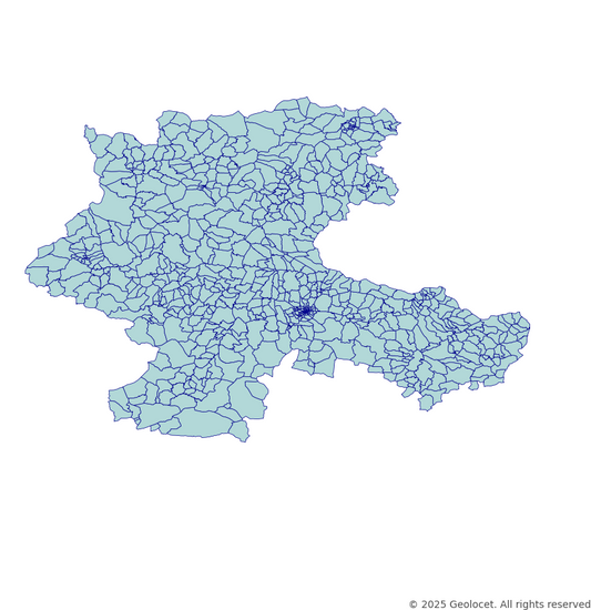 Malatya Neighbourhoods/Mahalleler Boundary Polygons in a Shape file format