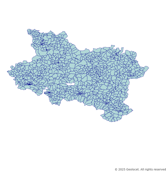 Manisa Neighbourhoods/Mahalleler Boundary Polygons in a Shape file format