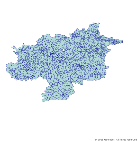Sivas Neighbourhoods/Mahalleler Boundary Polygons in a Shape file format