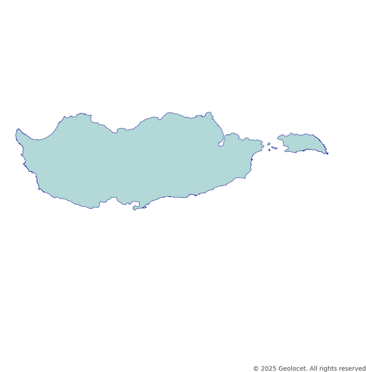 Republic of Cyprus Boundary Polygons