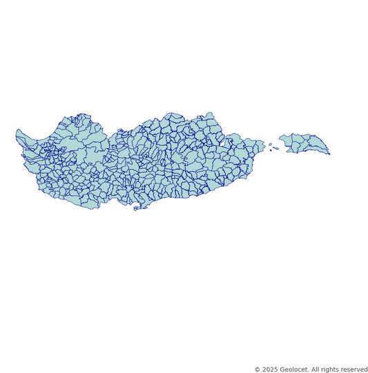 Republic of Cyprus Communities Administrative Boundary Polygons