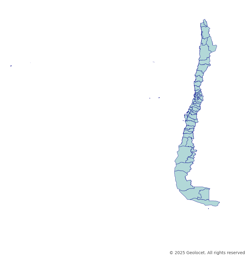 Chile Province-Level Boundary