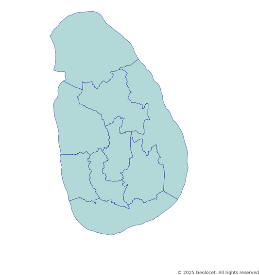 Sri_lanka Province-Level Boundary