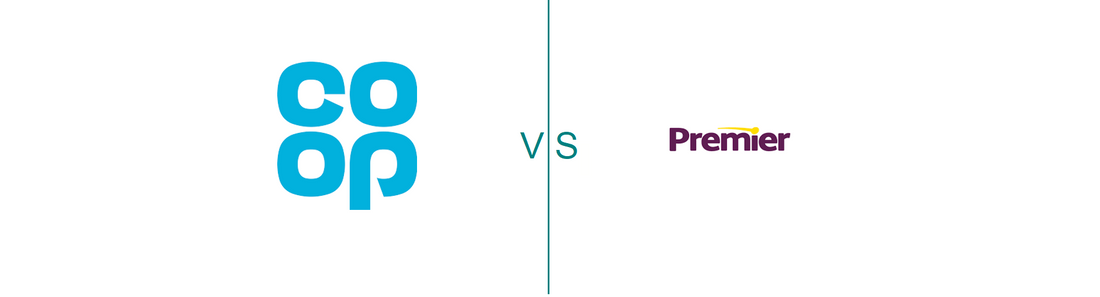 Premier vs Coop number of stores in the UK