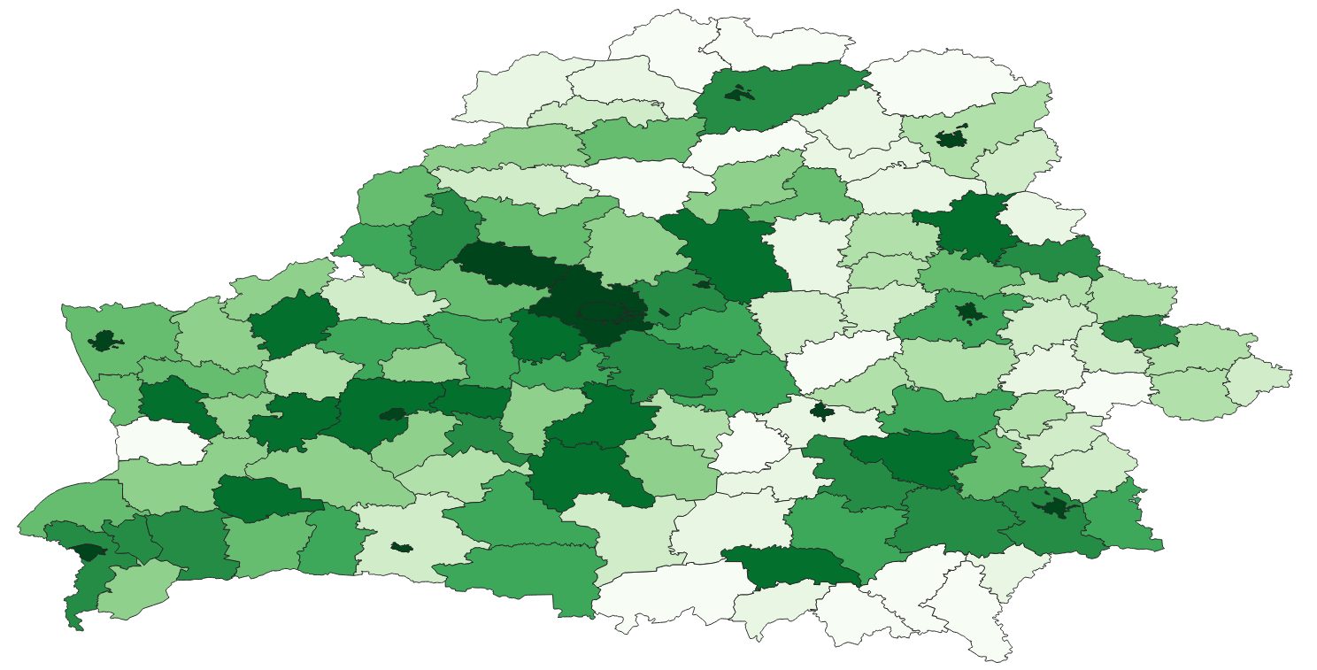 Comprehensive Geodemographic & Geospatial Data for Belarus - Municipal ...