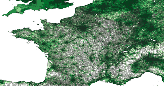 Geodemographics dataset for Europe at municipal level with adminsitrative boundaries