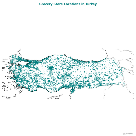 Logo of Grocery Store Locations in Turkey