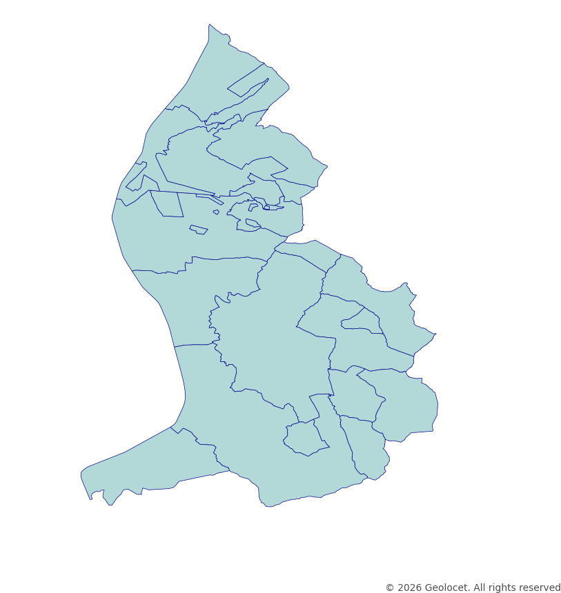 Liechtenstein Full Administrative Hierarchy: Country, Region / Constituency, Municipality GIS Boundaries with 2025 Population Data