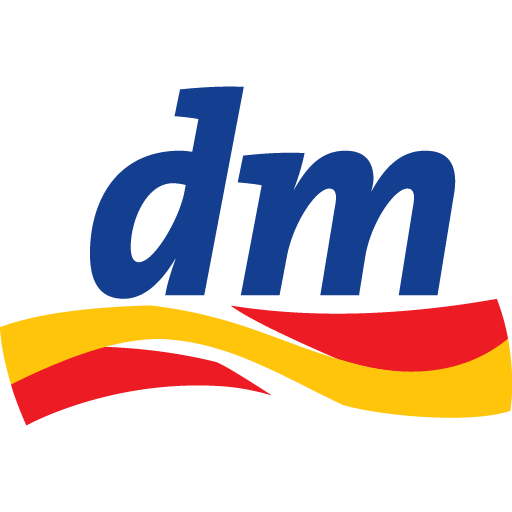 Logo of dm-drogerie markt