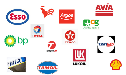 Locations of All Sites of the Top 14 Petrol Station Brands in Netherlands: Dataset Available for Download