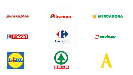 Spain Grocery Locations Dataset – Top 25 Supermarket Brands