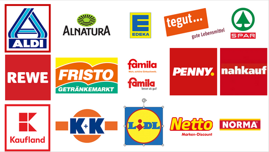Locations of All Sites of the Top 28 Supermarket Brands in Germany: Dataset Available for Download
