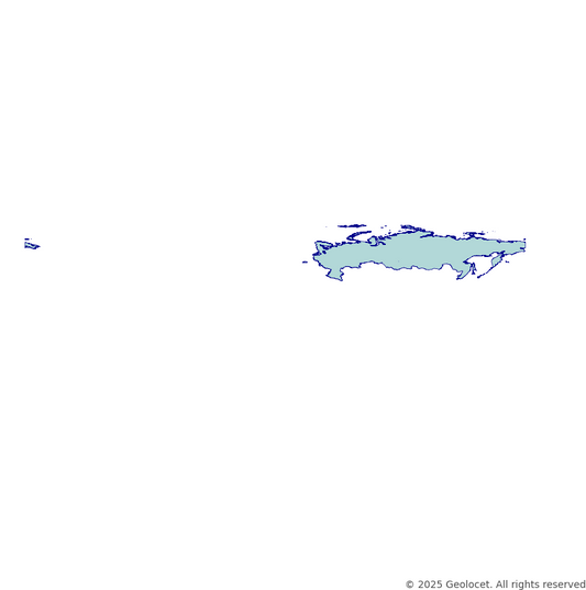 Russia Urban and rural municipalities Administrative Boundaries Dataset