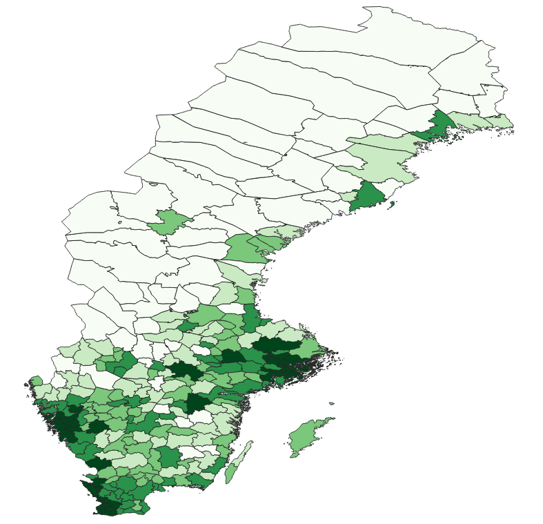 Comprehensive Geodemographic & Geospatial Data for Sweden - Municipal ...