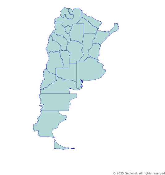 Argentina Province-Level Boundary