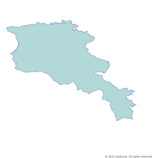 Armenia Country-Level Boundary