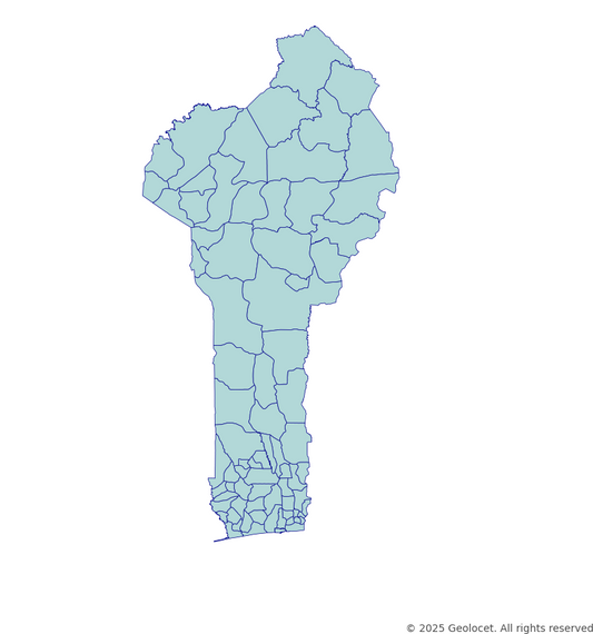 Benin Commune-Level Boundary