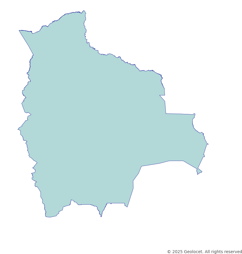 Bolivia Country-Level Boundary