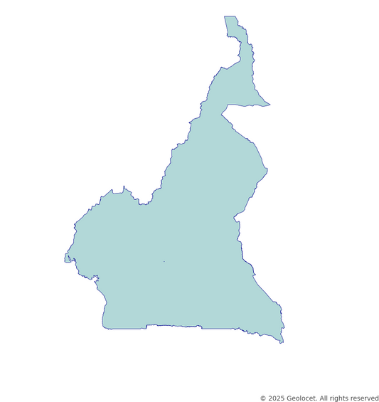 Cameroon Country-Level Boundary