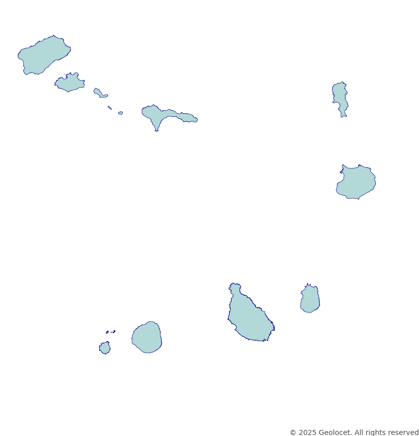 Cape Verde Country-Level Boundary