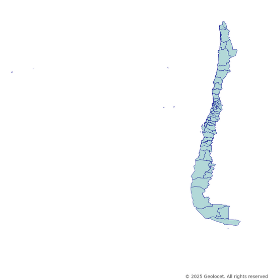 Chile Province-Level Boundary
