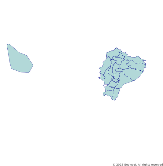 Ecuador Province-Level Boundary