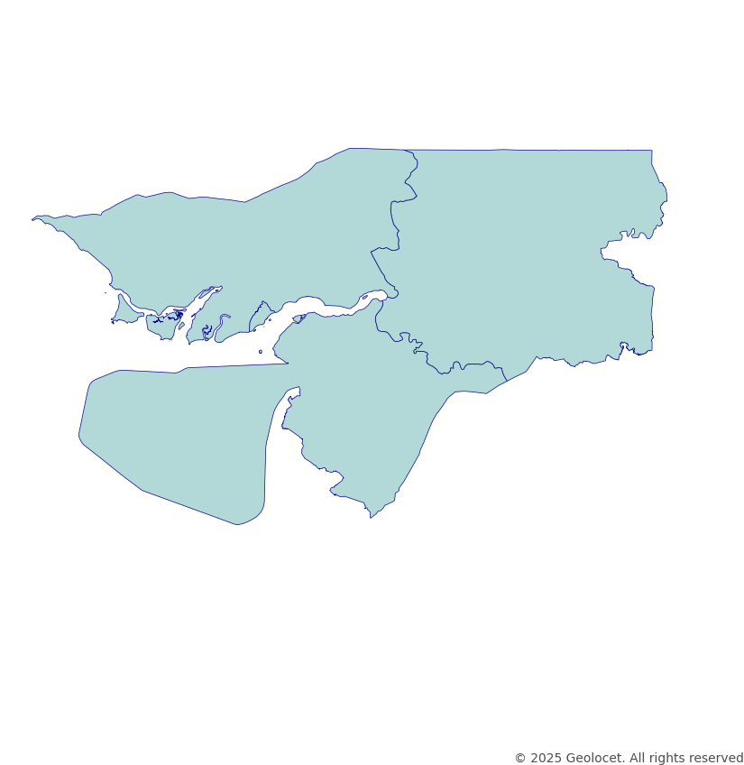 Guinea-bissau Province-Level Boundary