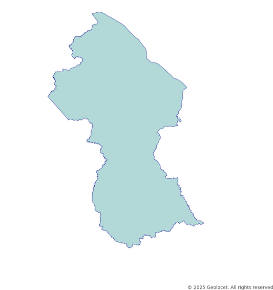 Guyana Country-Level Boundary