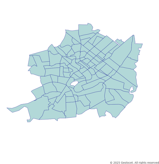 Iraq Capital Borough-Level Boundary