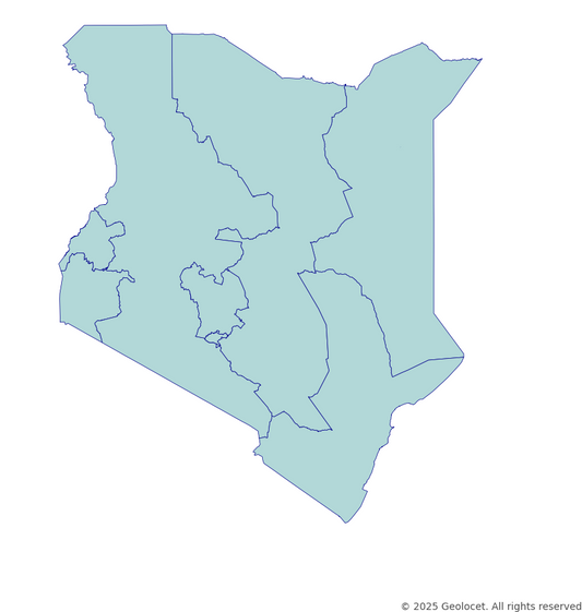 Kenya Province-Level Boundary