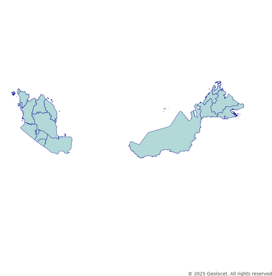 Malaysia Division-Level Boundary