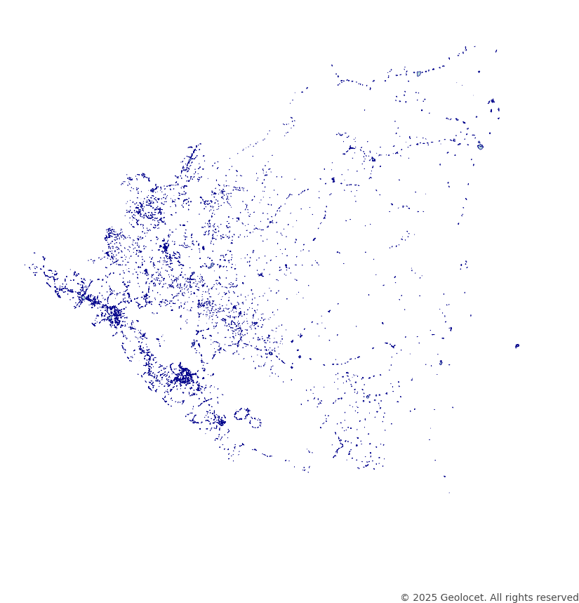 Nicaragua Country Department, Municipality, Capital District, Settlement-Level Boundary