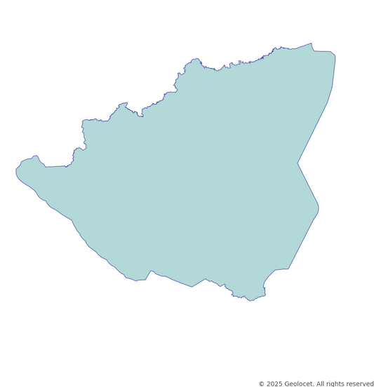 Nicaragua Country-Level Boundary