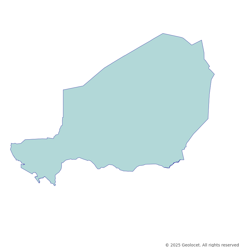 Niger Country-Level Boundary