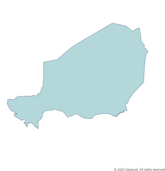 Niger Country-Level Boundary