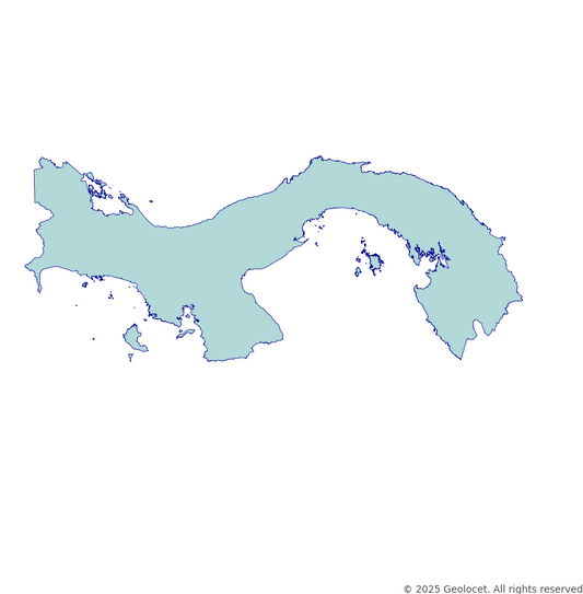 Panama Country-Level Boundary