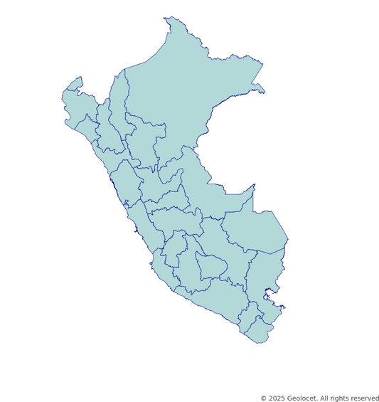 Peru Department-Level Boundary