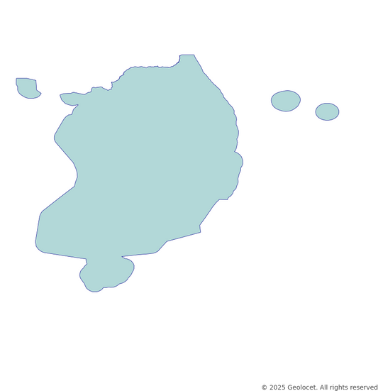 South_korea Country-Level Boundary