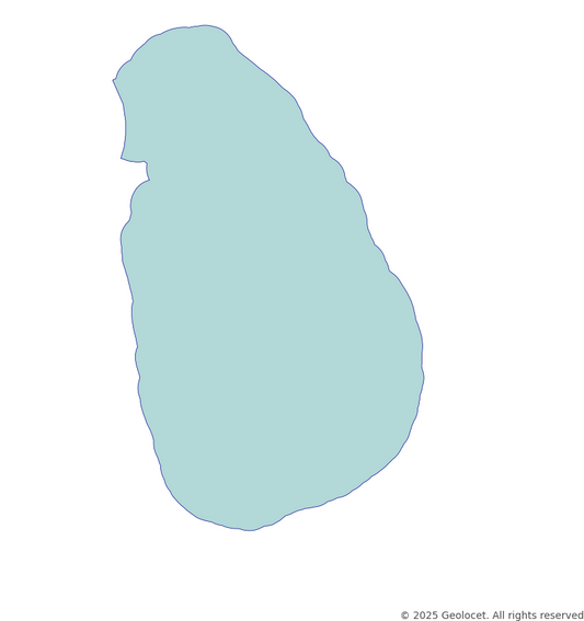 Sri_lanka Country-Level Boundary