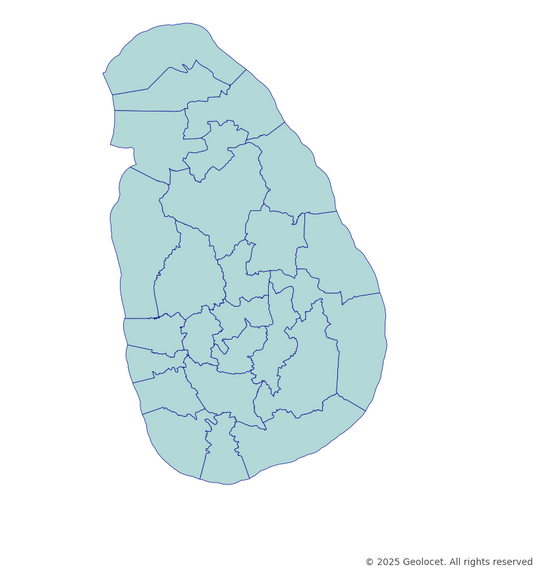 Sri_lanka District-Level Boundary