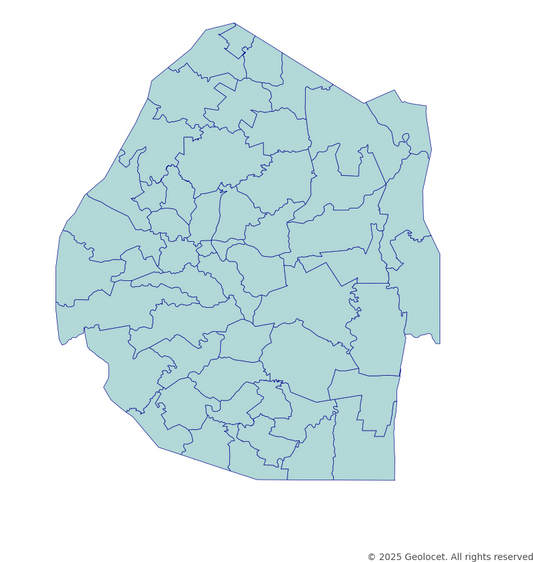 Swaziland (Eswatini) Inkhundla-Level Boundary