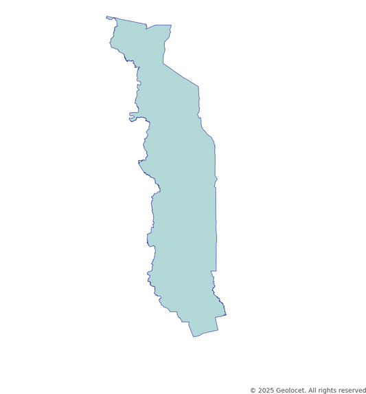Togo Country-Level Boundary