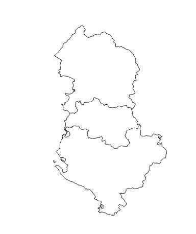 Albania NUTS2 (NUTS2) Administrative Boundaries Dataset