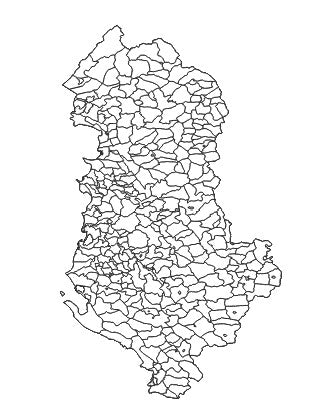 Albania Administrative unit (Njësia administrative) Administrative Boundaries Dataset