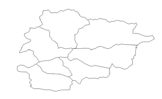 Andorra - Administrative boundaries datasets