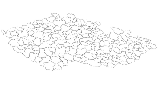 Czech Republic AD MEP Administrative Boundaries Dataset