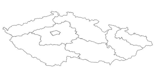 Czech republic Statistic Regions (Země) Administrative Boundaries Dataset