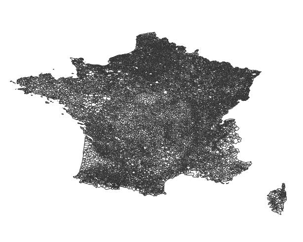 France - Administrative boundaries datasets
